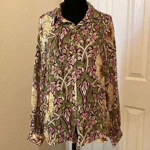 Floral Long Sleeve Blouse